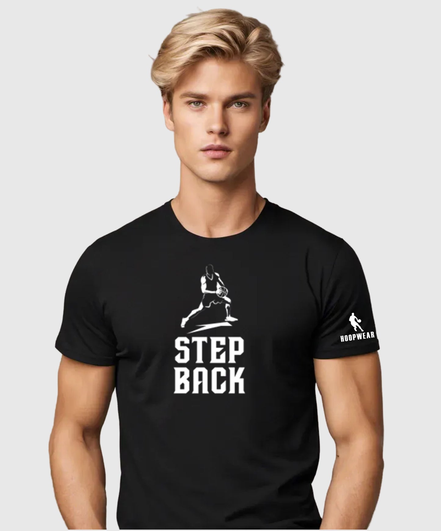 Step-Back T-Shirt (Black)