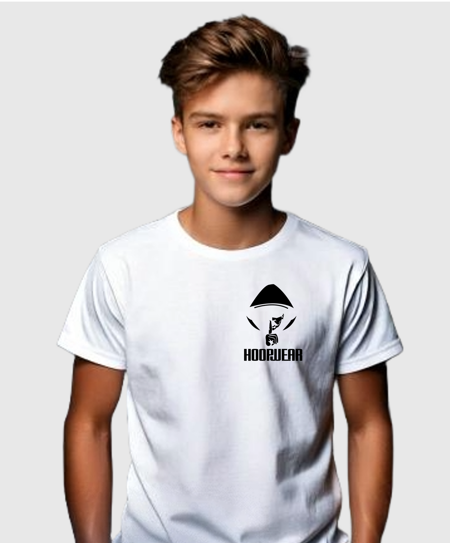 Shhh Pocket Logo (white) T-Shirt - Streetwear Collection