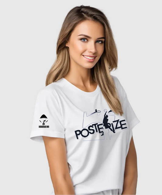 Posterize T-Shirt (White, Womens)