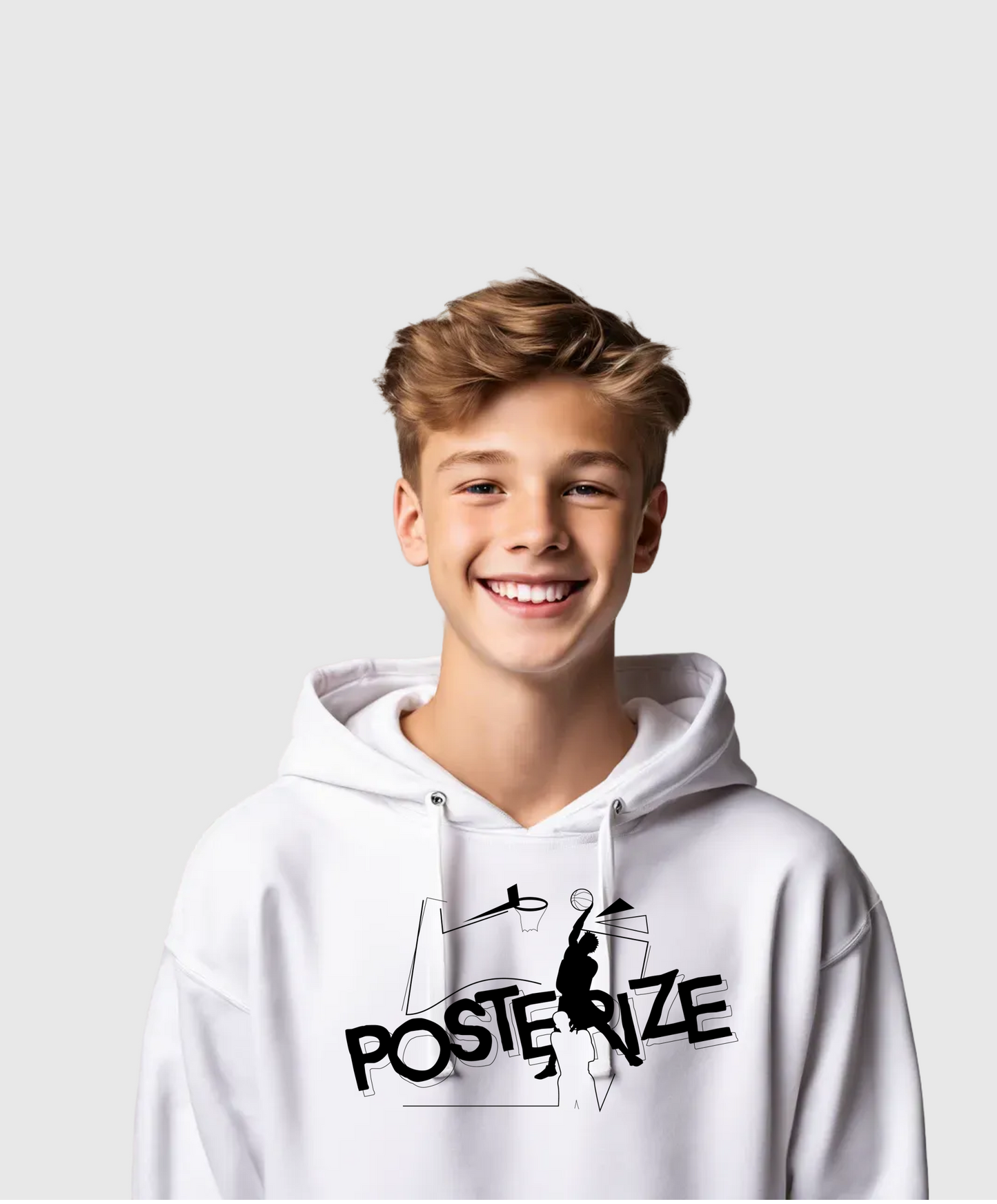 Posterize Hoodie (White)