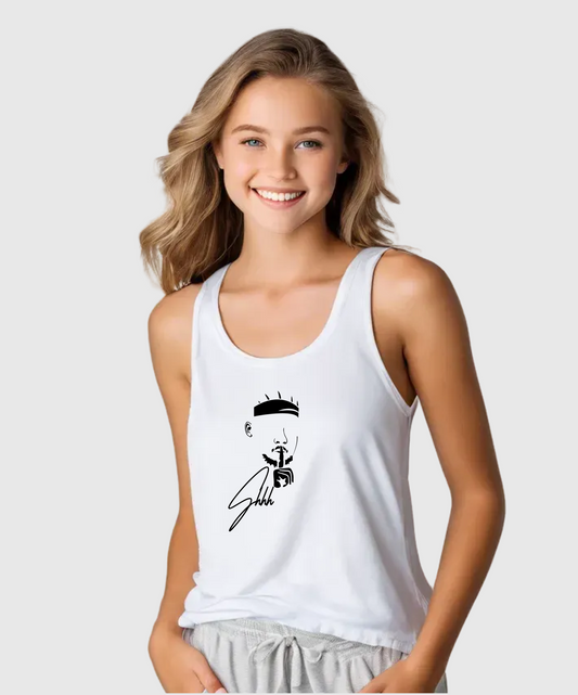 Shhh Women's Tank (White)