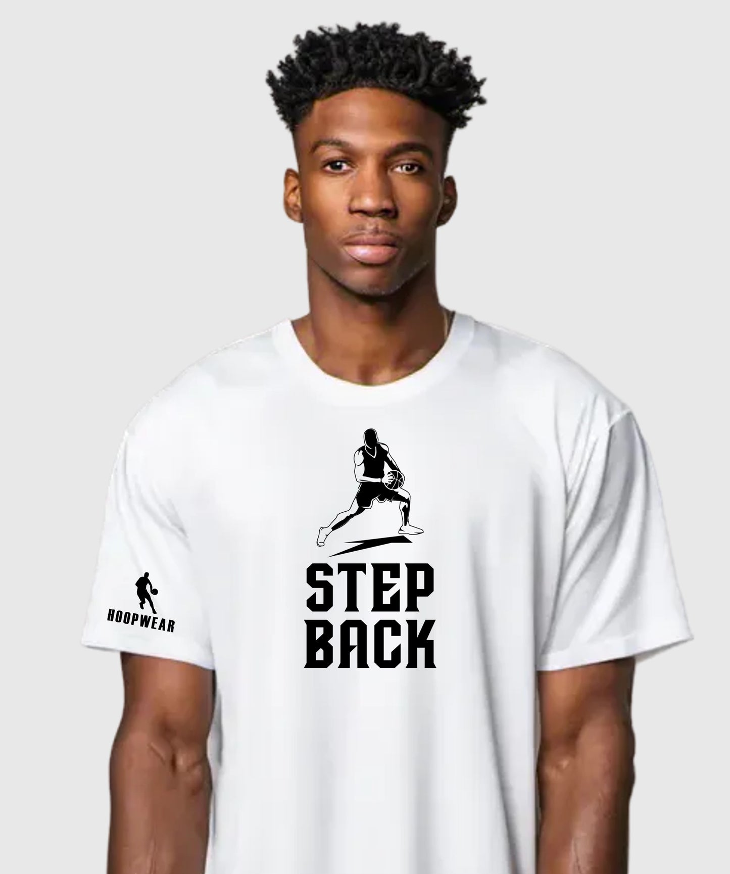 Step-Back T-Shirt (White)