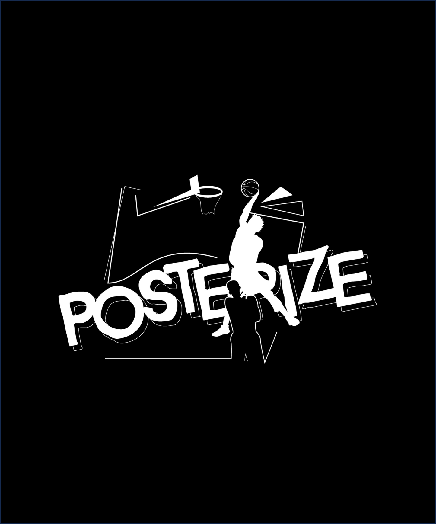 Posterize T-Shirt (Black)