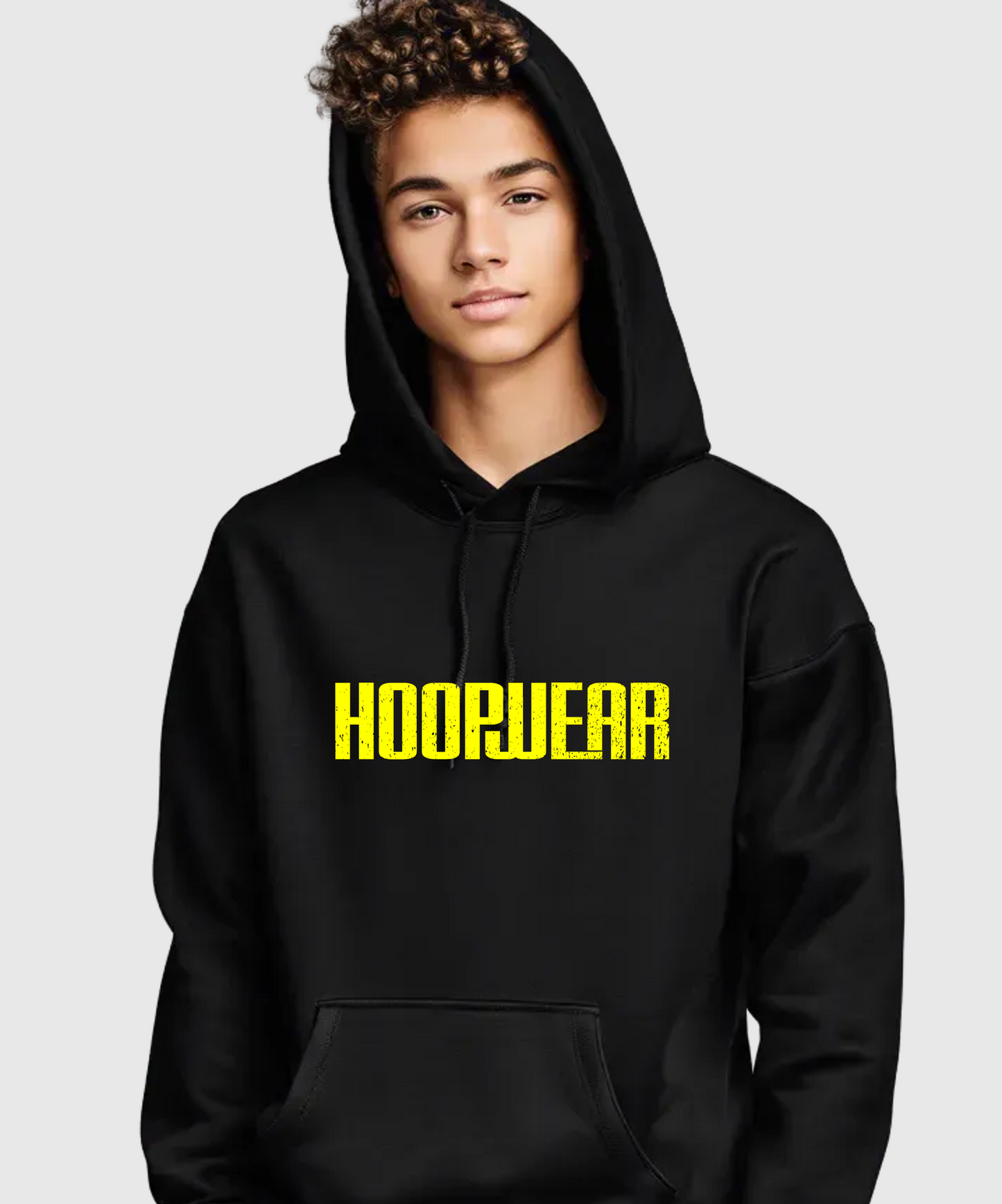 Hoopwear Word Logo Hoodie (Black)